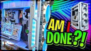 Сборка игрового ПК с водяным охлаждением INSANE Corsair 5000T с помощью iCue Custom Mod, INCAL от Jodorowsky & Moebius.