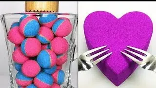 Most Satisfying Kinetic Sand Cutting & Crushing | Relaxing ASMR in 5 Minutes #kineticsand #asmr #ai