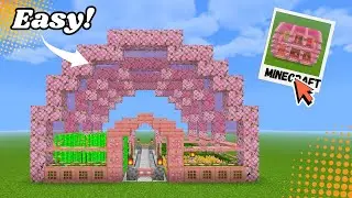 Minecraft: How to Build a Garden in Minecraft Tutorial [Easy Build 🎍]