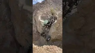 Crawling The Wall at Superstition OHV, California.