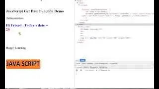 HOW TO GET A DATE IN JAVASCRIPT DEMO