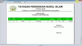 Jasper Report / Ireport With Parameter Source Code - Java Netbeans Tutorial