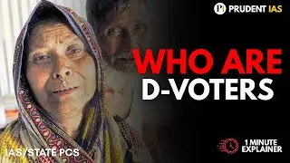 What is D-Voter | NRC Connection and How It Affects Indian Citizenship | Explained in Hindi