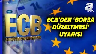 ECB Başkan Yardımcısı Luis de Guindos&rsquo;dan &ldquo;Borsa D&uuml;zeltmesi&rdquo; Uyarısı | A Para