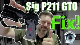 SIG P211 PERMANENT FIX - Metal Plug Install + Atlas Spring Test  #sigp211 #p211gto #SigFix #steel