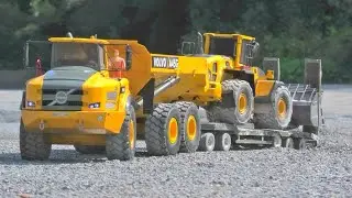 BIGGEST RC CONSTZRUCTION SITE IN THE WORLD 2022! VOLVO A45G