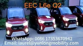L6e Electric Vehicle Q2 With EEC Certificate!