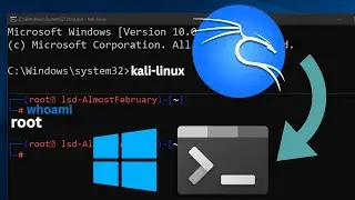 Kali Linux Terminal On Windows in 2 minutes!