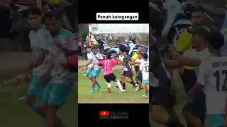 LAGA DRAMATIS BERUJUNG RUSUH#Tarkam #bolatarkam #shorts