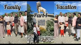 LION 🦁 AND SAFARI PARK // FAMILY VACATION VLOG 🙂👌
