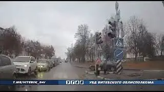В Орше водитель проехал по 