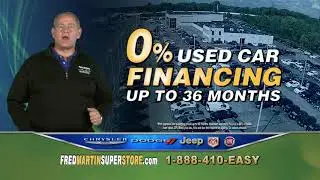 Fred Martin Superstore's 0% Summer Sales Event  - Used Car  - 1a