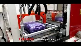 CHAOXU Machinery in India--Vacuum Forming Machine for Luggage Shell in India YX-28A