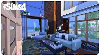 Hare & Hedgehog House | Sims 4 | Stop Motion Speed Build | CC Free | A Window on Windenburg