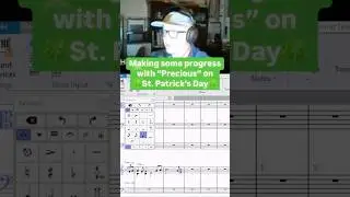 Making some progress with &ldquo;Precious&rdquo; on St. Patrick&rsquo;s Day🍀