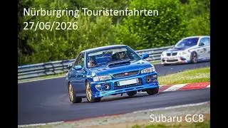 Nürburgring Nordschleife - Subaru GC8 on a toasty TF day