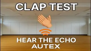 Hall Clap Test 👏 + Final Transformation &ndash; Autex Acoustic Panels