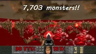 Lets play Doom 2: NUTS WAD 4 100% playthrough no cheats!! 14 minutes.
