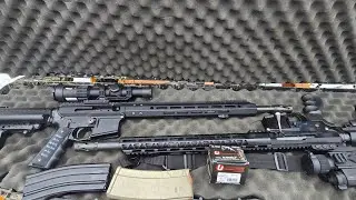 Bolt action AR vs semi auto AR 50 beowulf VS Toilet!