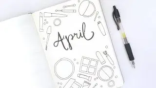 PLAN WITH ME April 2018 Bullet Journal (BUJO) Setup ~ A Beautiful Fable