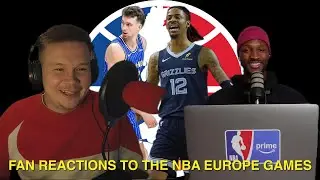 Fan Reactions To The NBA Europe Games 2026 | Crossover The Pond