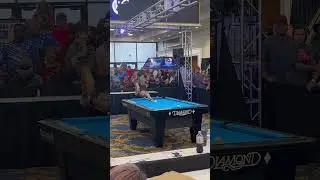 The Black Widow misses the nine ball @ 2024 APA CHAMPIONSHIP LAS VEGAS,