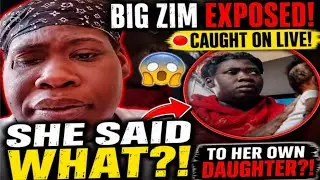 Big Zim EXPOSED On Tiktok Live… Did She Really Call Her Daughter A B!TCH? 😳