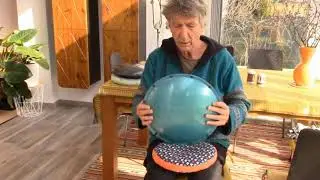 Vibedrum Massage Part 1B -  432 Hz and Solfeggio tunings