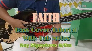 Hillsong Worship - Faith (Live) Bass Cover (Play Along) With Tab Notes