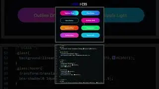 how to create different animated buttons. #coding  #viral #videos