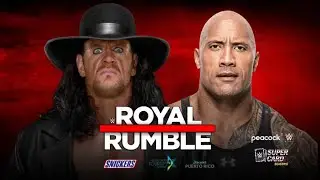 FULL MATCH - The Rock vs. The Undertaker: WWE Royal Rumble 2024