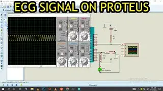 How to make an ECG signal on Proteus Professional