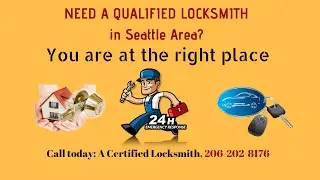 24/7 Local Locksmith in  Sea Tac Airport Wa- Need a  24/7 Locksmith to  a key replaced? Call 206