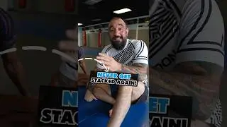 NEVER get stacked again in Jiu Jitsu!#jiujitsu #jiujitsutips