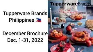 December Brochure 2022 Tupperware Philippines