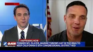 Veteran Marine, former NFL player runs for California's 8th District