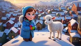 Mary Had a Little Lamb, Its Fleece Was White as Snow | Gentle Nursery Rhyme Kids |