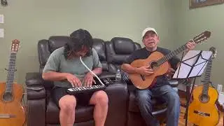 Ensayando con  Danielito La Cronica