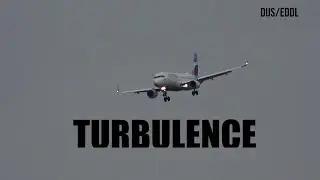 Fighting the winds - wobbly landings at Düsseldorf