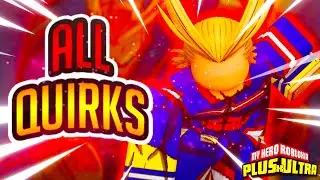 Unlocking ALL QUIRKS in Plus Ultra 2 ROBLOX (Very OVER POWERED)  | Full Showcase
