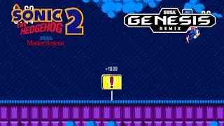 Sonic the Hedgehog 2 (GG-SMS) Act clear Sega Genesis remix