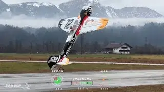 Gernot, Yak 55M, Jeti DC-24 & Elite E105/30 9000W Motor