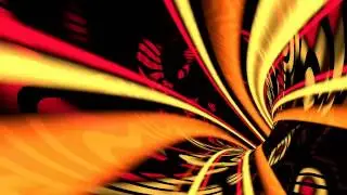 Abstract wormhole tunnel animation