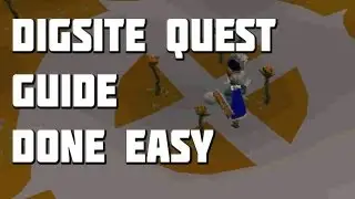 Runescape 2007 - The Dig Site Quest Guide - Quest Guides Done Easy - Framed