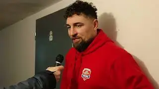 14. 3. 2024: Lukáš Krenželok po utkání HC Dukla Jihlava – HC RT TORAX Poruba 2011 (5:3)