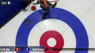FEATURE: Cameron de Jong vs. Jay Wakefield - Draw 5 - BC Men's Curling Championships by Best Western