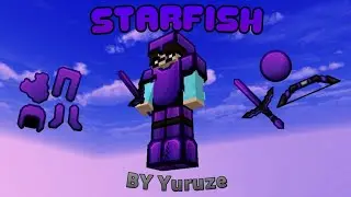 StarFish 128x by (Yuruze) teksture pack PvP {1.17+} MCPE || [Showcase]