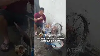 Mesin panggang ayam listrik tenaga air #diy #caramembuat #panggangayam