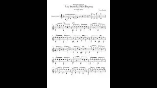 Say Sweetly / Shiri Begoo / شیری بگو&ndash; Persian Folk &ndash; Classical Guitar Solo (Grade 4&ndash;5)