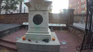 Edgar Allan Poe - Grave Site and Memorial, Westminster Presbyterian Church, Baltimore, Maryland
